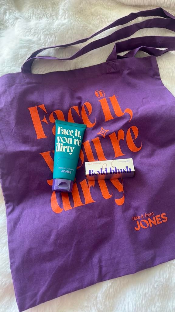 Nettoyant en gel Jones et fard à joues audacieux, Enlèvement ou Envoi, Neuf, Tout le visage, Nettoyage