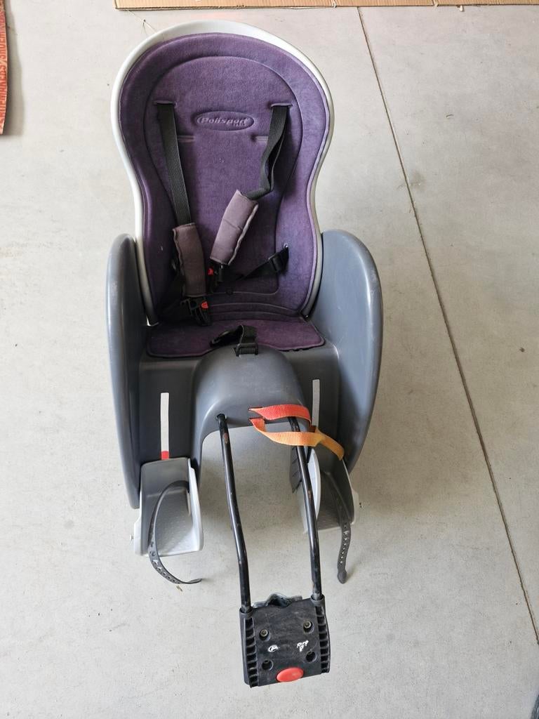 Fiets kinder zitje Polisport, Repose-pieds, Enlèvement, Utilisé, Polisport