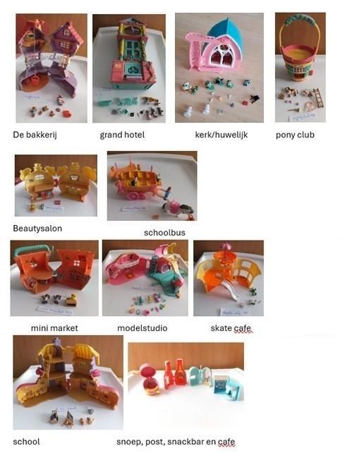 verschillende mini sweety's ( zoals polly pocket), Verzamelen, Poppetjes en Figuurtjes, Zo goed als nieuw, Ophalen of Verzenden