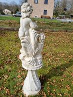 Statue fontaine h= +/- 1,2m, Enlèvement, Béton, Ange