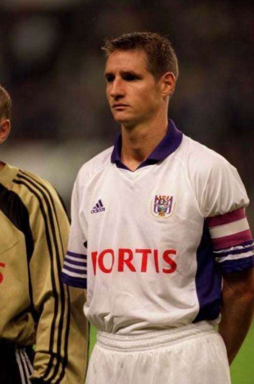 Rsca matchworn shirt, Sports & Fitness, Plus grand que la taille XL, Enlèvement ou Envoi, Comme neuf, Maillot