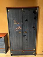Garde robe bleue, Maison & Meubles, 25 à 50 cm, Avec espace de penderie, Utilisé, 50 à 100 cm