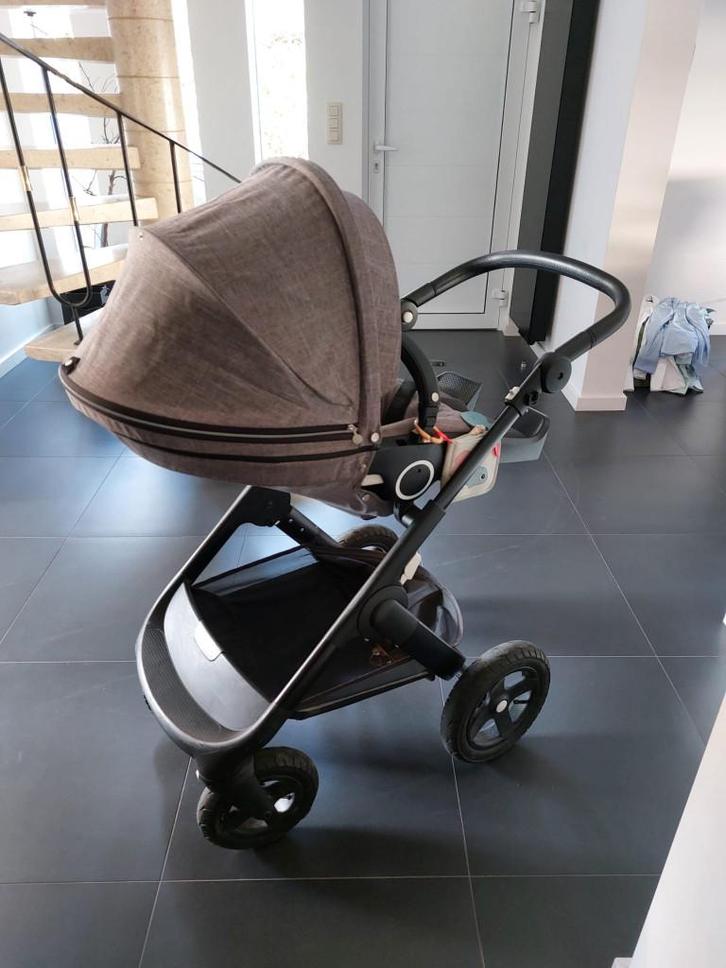 Poussette Stokke Trailz - ensemble complet, Enfants & Bébés, Poussettes & Combinaisons, Utilisé, Poussette combi, Autres marques