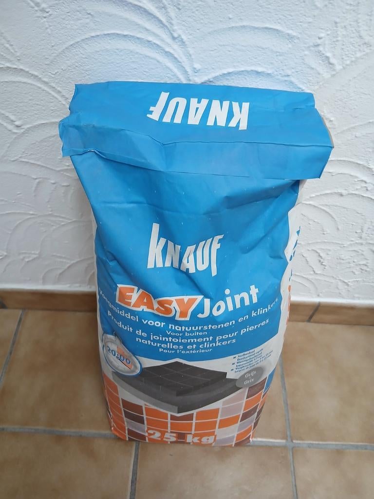 3zakken voegmiddel, Enlèvement