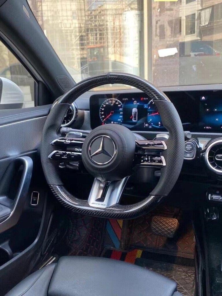 Volant en carbone Mercedes Dragonfly avec mise à niveau AMG, Enlèvement ou Envoi, Neuf, Mercedes-Benz