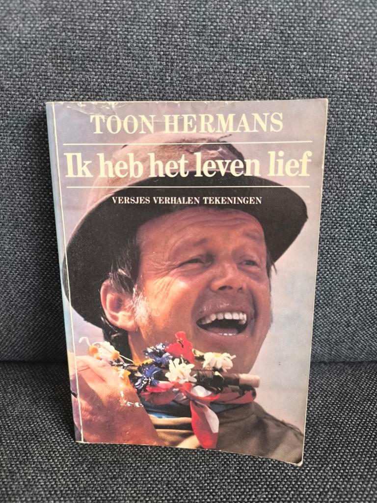 Ik heb het leven lief (Toon Hermans), Boeken, Humor, Ophalen, Zo goed als nieuw, Toon Hermans, Anekdotes en Observaties