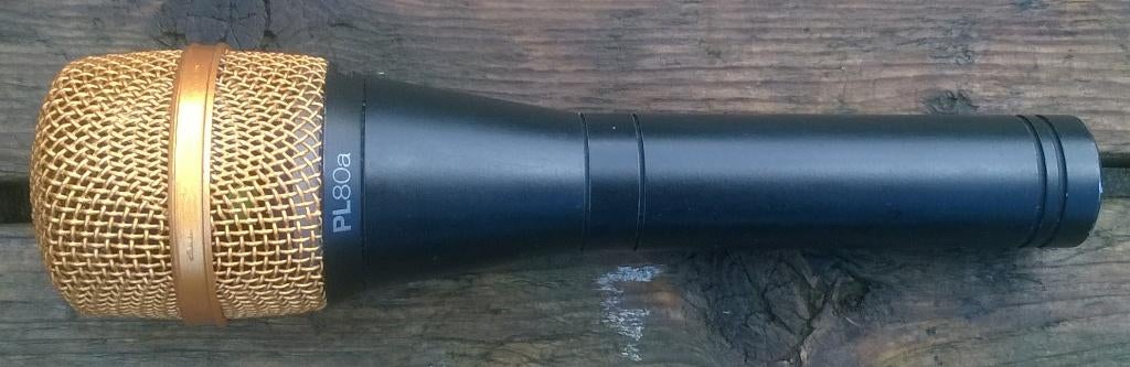 Microfoon voor zang, Electro Voice PL80a, Musique & Instruments, Microphones, Enlèvement ou Envoi, Comme neuf, Micro chant