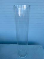 Très grand vase conique en verre transparent, Maison & Meubles, Neuf, Autres couleurs, Verre, Enlèvement