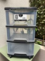 Tiroir de rangement à roulettes - pratique, Enlèvement, Utilisé, Synthétique