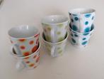 Tasses à expresso vintage LBVYR, Comme neuf, Enlèvement, Autres styles, Porcelaine