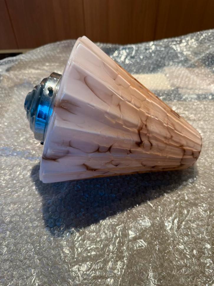 Art deco hanglamp, Antiek en Kunst, Antiek | Glaswerk en Kristal, Ophalen