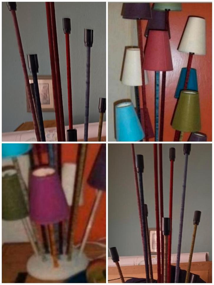 Mon 😃 Beau GRAND 🔦 Lampadaire 💡 VINTAGE ?, Huis en Inrichting, Lampen | Vloerlampen, Ophalen