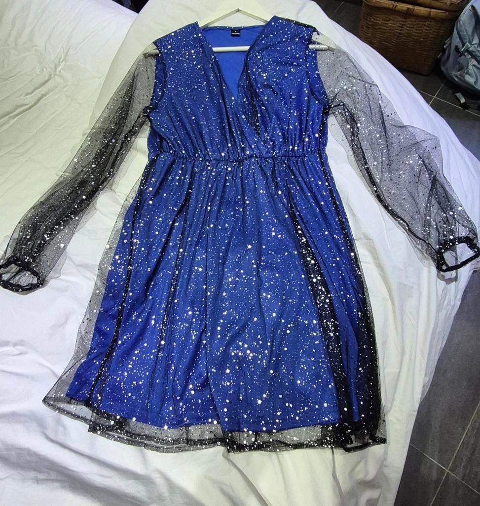 Robe de soirée taille L, Kleding | Dames, Ophalen of Verzenden, Nieuw, Maat 42/44 (L), Blauw