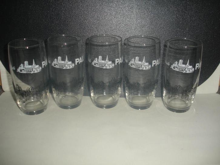 Klein bierglas Palm met koets en kerk, 20cl., Verzamelen, Biermerken, Zo goed als nieuw, Glas of Glazen, Palm, Ophalen of Verzenden