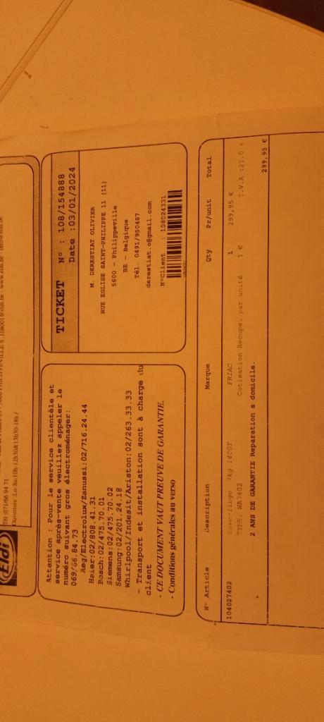 Machine a laver 7kg 1400/tr, Electroménager, Lave-linge, Comme neuf, 6 à 8 kg, Enlèvement