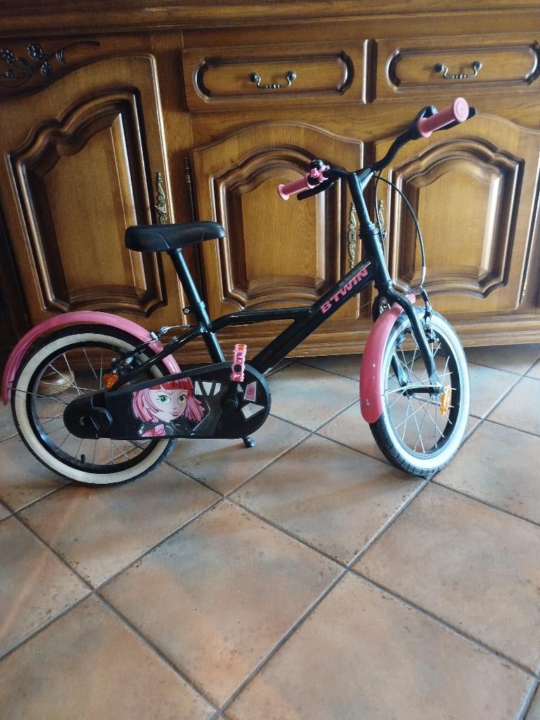 Velo fille, Enlèvement, Utilisé, 16 pouces