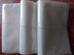 LOT DE 150 PROTECTIONS PLASTIQUE POUR REVUES JOURNAUX, Enlèvement ou Envoi, Utilisé