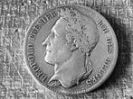 BELGIQUE 5 FRANCS LEOPOLD I 1848 ARGENT, Enlèvement ou Envoi, Monnaie en vrac, Argent, Argent