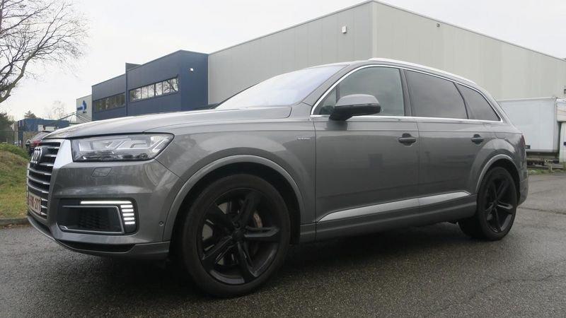 Audi E-Tron Q7 190kW 285000km 2017, Automaat, Gebruikt, Euro 6, Parkeersensor