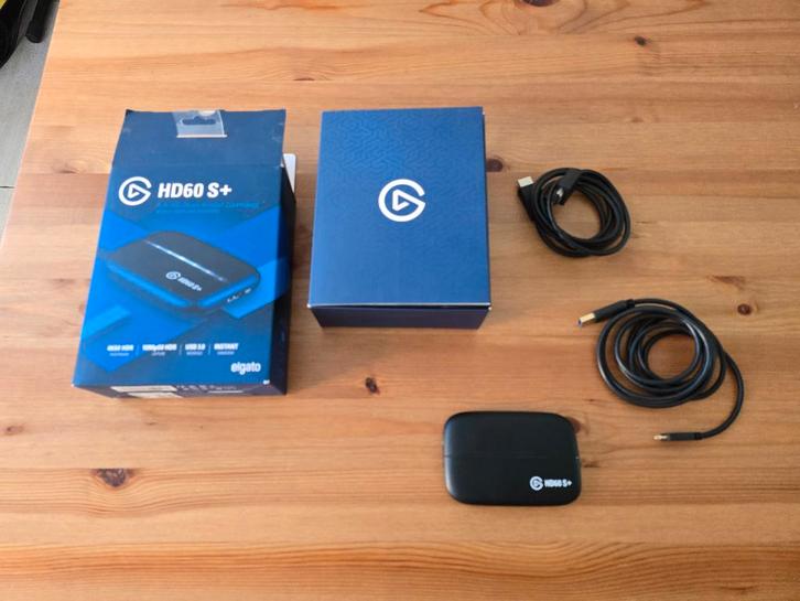 Capture card Elgato HD60 S+, Informatique & Logiciels, Cartes de capture, Utilisé, Enlèvement