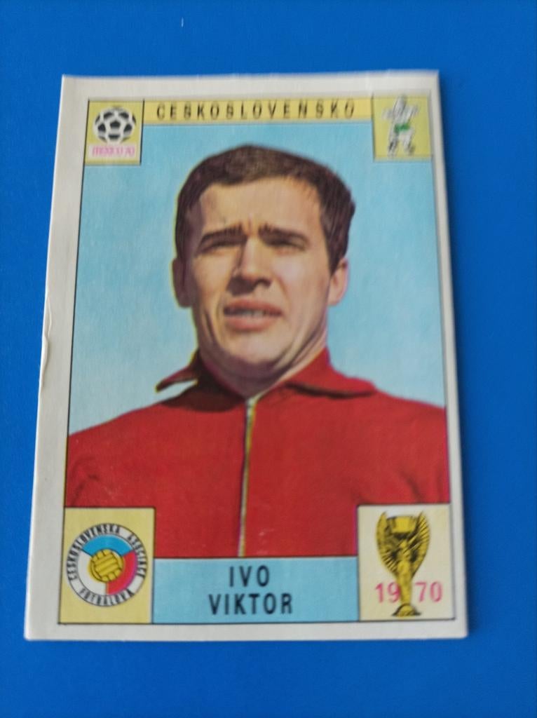 Panini Mexico 70 Tchécoslovaquie IVO Viktor, Enlèvement ou Envoi