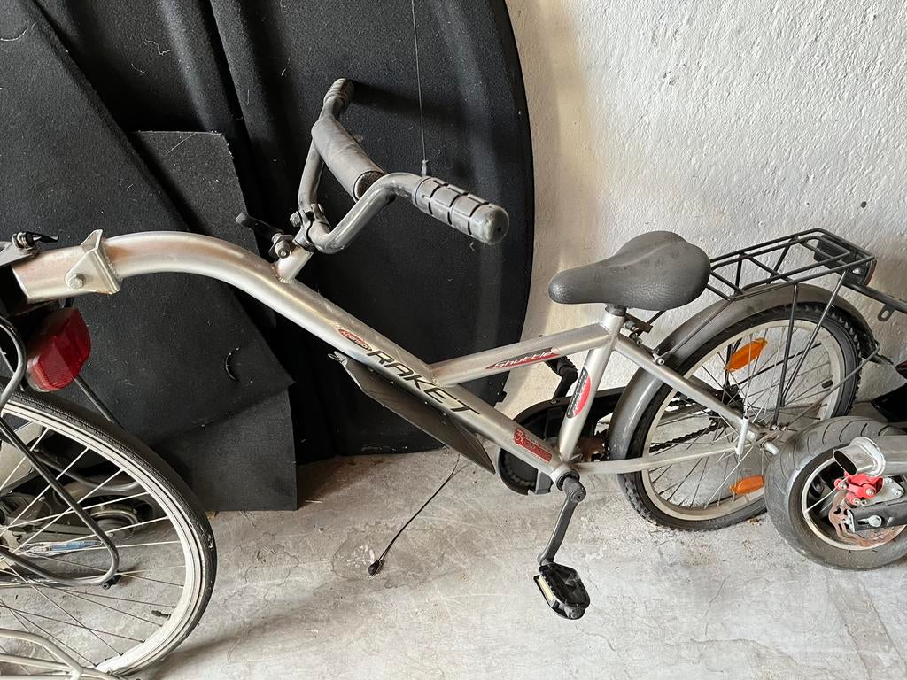 Aanhangfiets, Fietsen en Brommers, Fietsaccessoires | Aanhangwagens en Karren, Ophalen, Zo goed als nieuw, Aanhangfiets