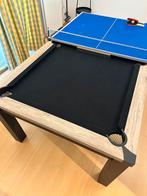 Table a manger modulable billard et ping pong, Sport en Fitness, Biljarten en Poolen, Ophalen, Zo goed als nieuw, Biljarttafel