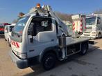 Nissan Cabstar *LOW MILEAGE-10 METER LIFT* (bj 2005), Auto's, Gebruikt, Wit, Bedrijf, Diesel