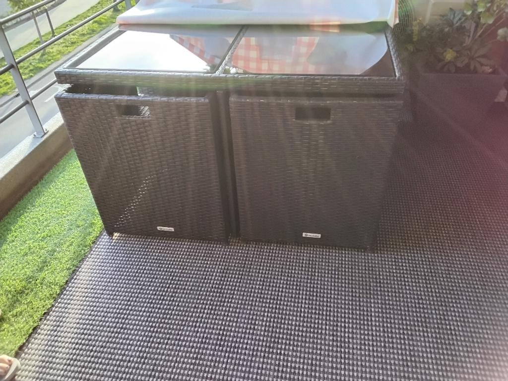 Terrasset, Jardin & Terrasse, Ensembles de jardin, Chaise, Salons de jardin, Aluminium, Comme neuf