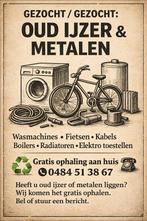 oud ijzer of metalen, Enlèvement