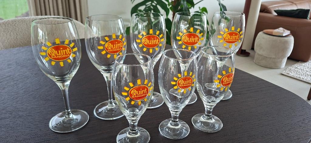 Nieuwe sangria glazen, Quint. 3€/stuk, Collections, Enlèvement, Neuf, Autres types