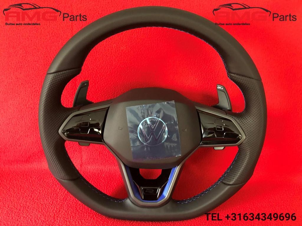 Vw Golf 8 R Stuur met Airbag R Line DSG Stuurverwarming, Auto-onderdelen, Besturing, Volkswagen, Nieuw