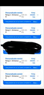 Kanye West YE Tickets Gelredome Rang 2 4x naast elkaar, Tickets & Billets