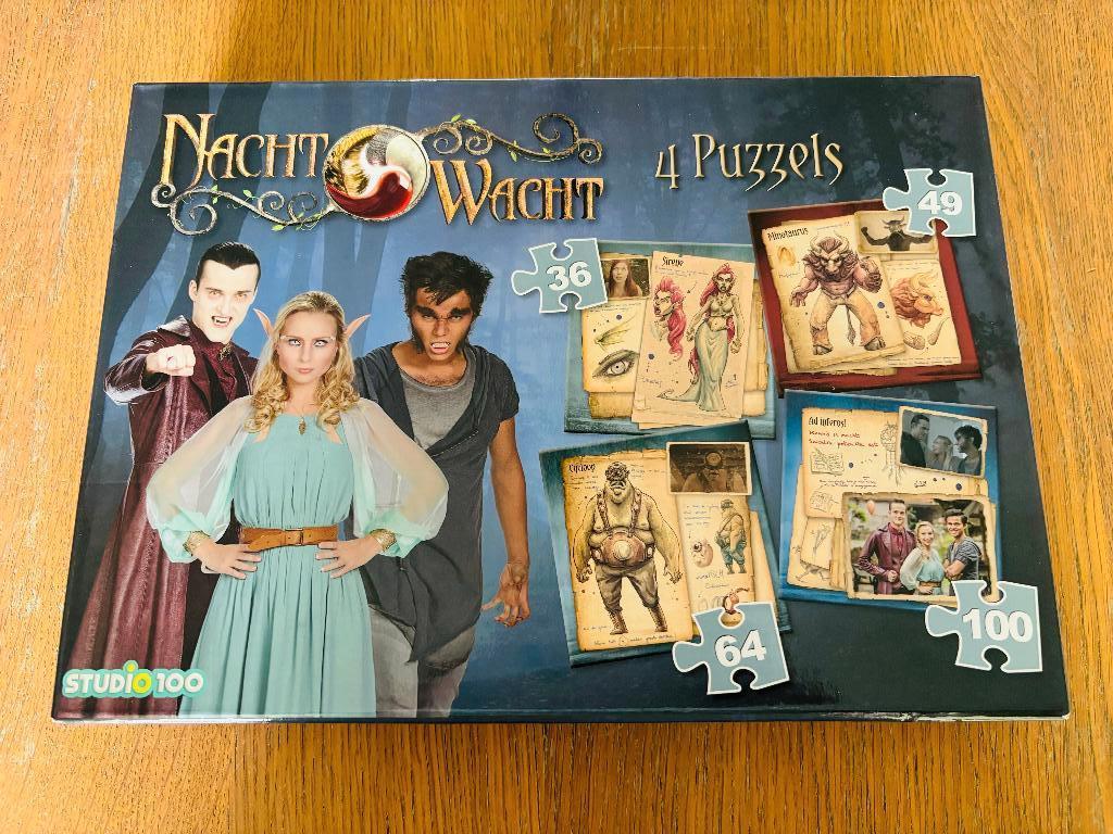 Puzzel "Nachtwacht", Kinderen en Baby's, Ophalen of Verzenden, Meer dan 50 stukjes, Gebruikt, 4 tot 6 jaar
