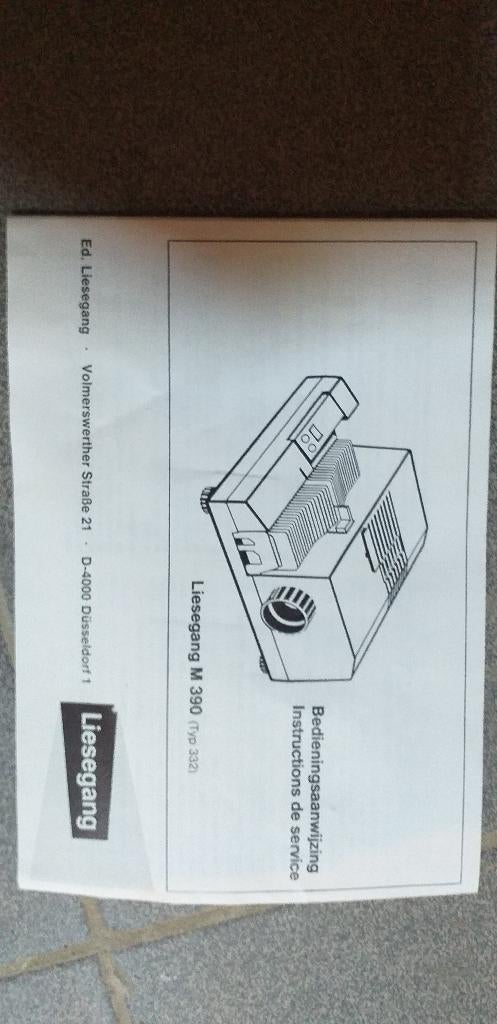 Diaprojector Liesegang M390, Enlèvement, Comme neuf