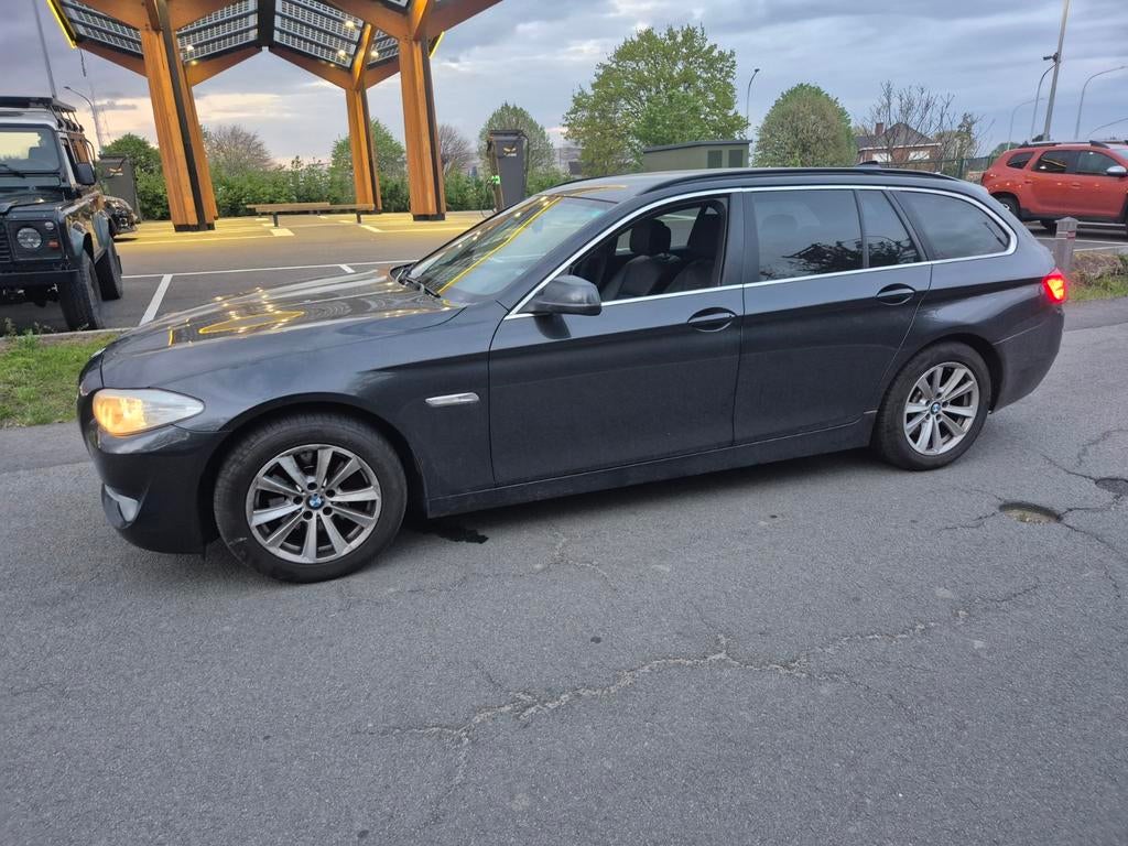 BMW 520d 135Kw Automaat Jaar 2013 Euro 5 Motoronderbreking, Auto's, Automaat, Euro 5, Achterwielaandrijving, Leder