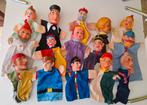 15 vintage Poppenkastpoppen handpoppen, Antiek en Kunst, Ophalen of Verzenden