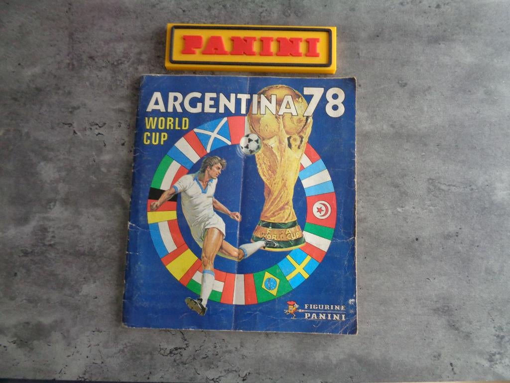 ALBUM COMPLET LA COUPE DU MONDE PANINI ARGENTINE 78  1978, Envoi, Autocollant