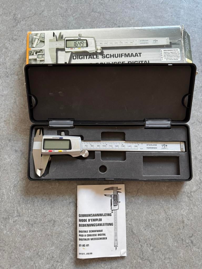 Schuifmaat, Ophalen of Verzenden, Zo goed als nieuw
