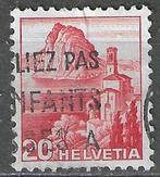 Zwitserland 1938 - Yvert 312 - Kerk van Castagnola  (ST), Verzenden, Gestempeld