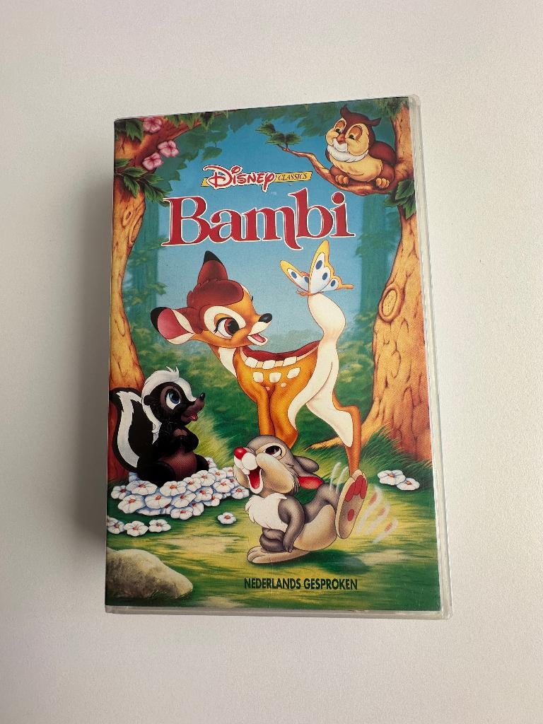BAMBI Disney video cassette, Ophalen of Verzenden, Gebruikt