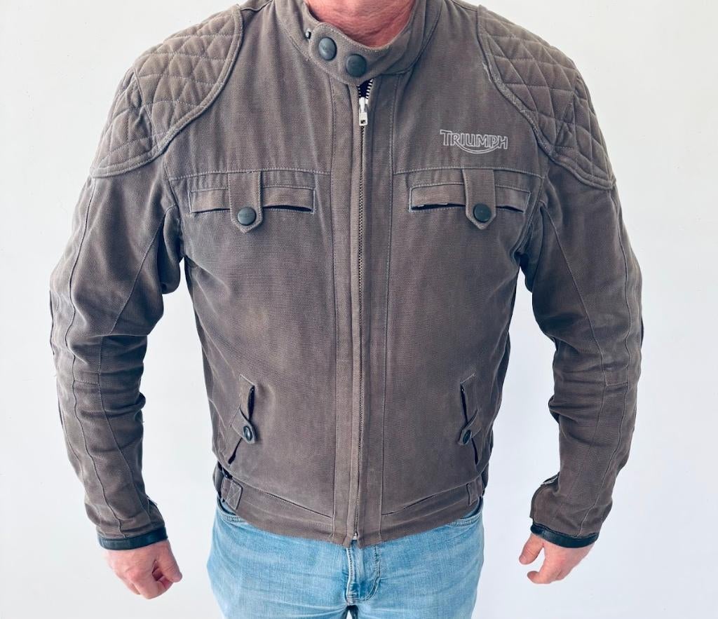 Triumph motor jacket - casual, Triumph, Enlèvement, Hommes, Manteau | tissu