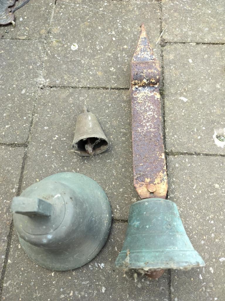 Klokken deurbel, Antiek en Kunst, Ophalen of Verzenden