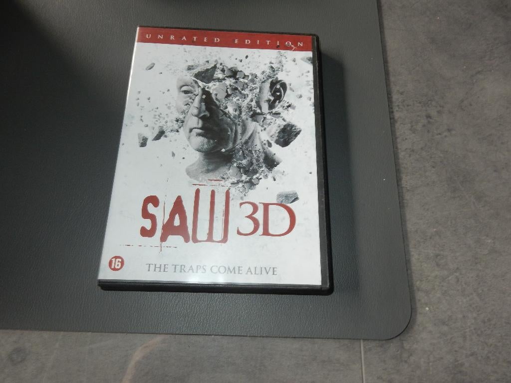 nr.2086 - Dvd: Saw VII - 3D - horror, CD & DVD, DVD | Horreur, À partir de 16 ans, Enlèvement ou Envoi, Gore