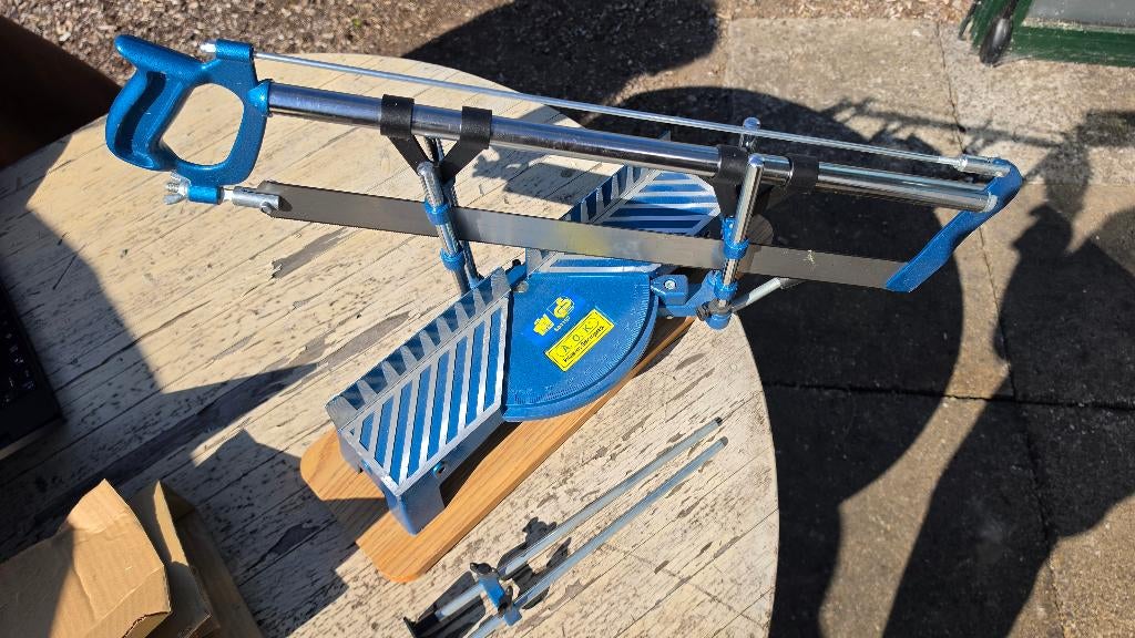 Verstelbare verstekzaag voor hout, metaal, plastiek, Doe-het-zelf en Bouw, Ophalen, Nieuw