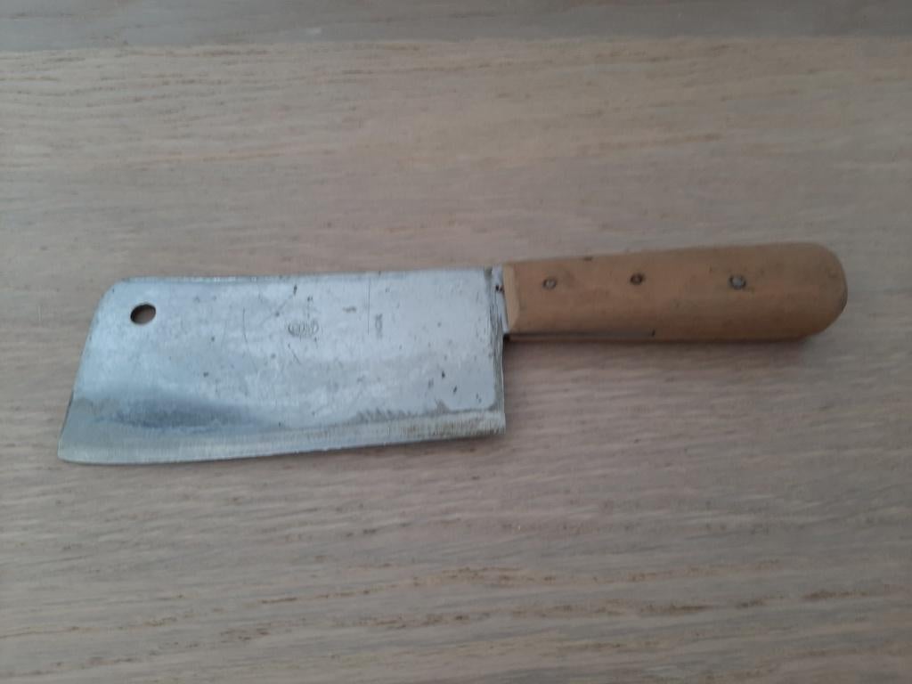 hakmes in inox COWI , 25 cm lang,vintage, Ophalen