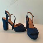 Schoenen, Blauw, Ophalen of Verzenden, Schoenen met hoge hakken, Onbekend