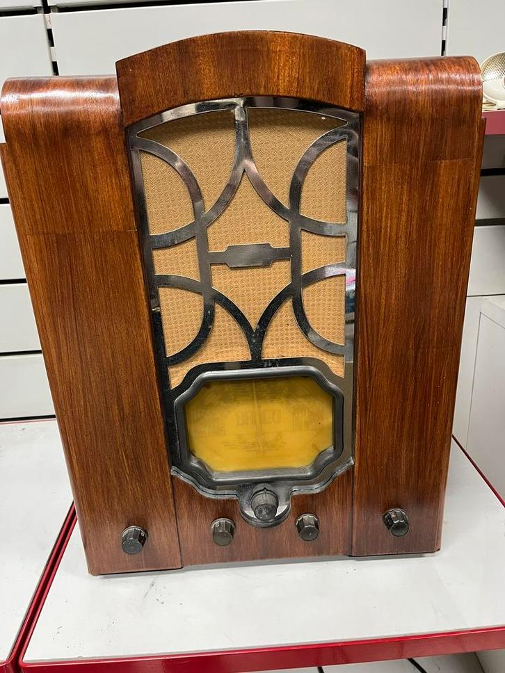 TSF BARCO Old Radio — Art Deco — 30/40 - België, Audio, Tv en Foto, Radio's, Radio, Ophalen