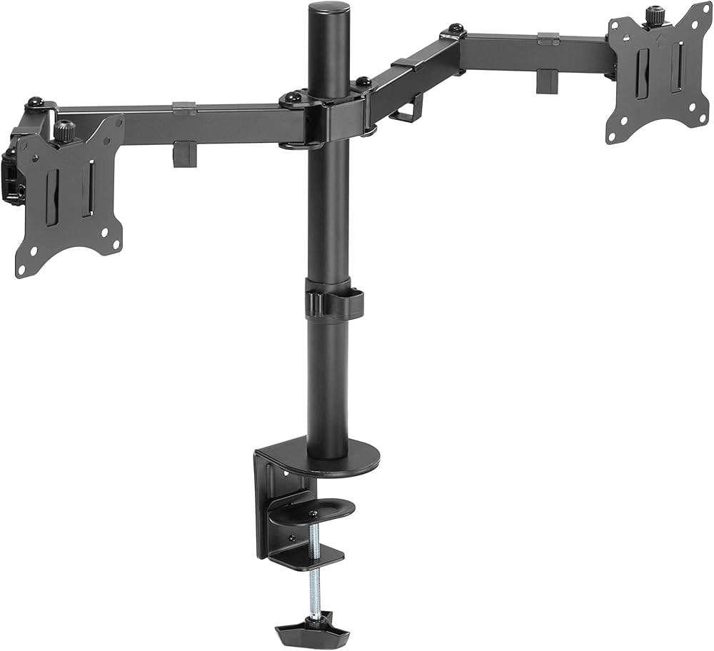 Dubbele monitor stand tot 32", Computers en Software, Ophalen, Zo goed als nieuw