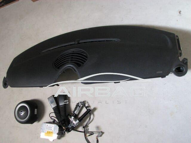 Complete airbag set mini R56 met 2 of 3 spaak airbag 2007-20, Autos : Pièces & Accessoires, Tableau de bord & Interrupteurs, Mini